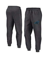 Fanatics Men's Heather Charcoal Carolina Panthers Boost Fleece Joggers