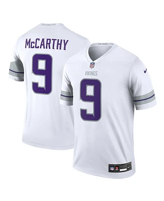 Nike Men's J.j. McCarthy White Minnesota Vikings Alternate Legend Player Performance Top