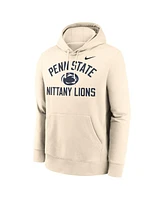 Nike Men's Cream Penn State Nittany Lions Arch Logo Pullover Hoodie