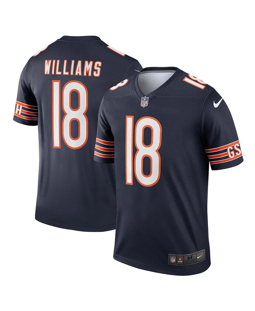 Nike Men's Caleb Williams Navy Chicago Bears Team Legend Player Performance Top