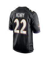 Nike Men's Derrick Henry Black Baltimore Ravens Alternate Game Jersey