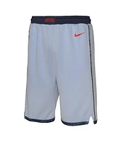 Nike Big Boys and Girls Light Blue Washington Wizards 2024/25 City Edition Swingman Performance Shorts