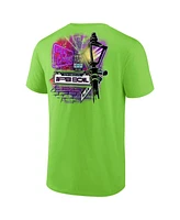 Fanatics Men's Neon Green Super Bowl Lix Famous Sign T-Shirt