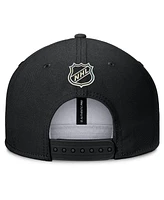 Fanatics Men's Black New Jersey Devils Authentic Pro Alternate Jersey Snapback Hat