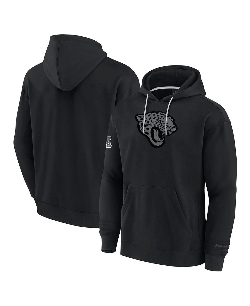 Fanatics Men's Black Jacksonville Jaguars Elements Pace Fleece Pullover Hoodie