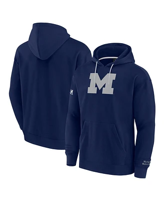 Fanatics Men's Navy Michigan Wolverines Pace Pullover Hoodie