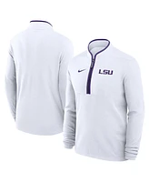 Nike Men's White Lsu Tigers Victory Performance Half-Zip Top