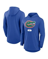 Jordan Men's Royal Florida Gators Lightweight Performance Long Sleeve Hoodie T-Shirt