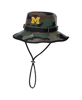 Jordan Men's Camo Michigan Wolverines 2024 Military Appreciation Apex Bucket Hat