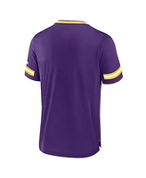 Fanatics Men's Purple Minnesota Vikings Stripe Stacking T-Shirt