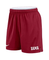 Nike Men's White/Crimson Alabama Crimson Tide Primetime Reversible Performance Shorts