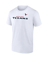 Fanatics Men's White Houston Texans Hot Shot State T-Shirt