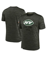 Nike Men's Olive New York Jets Salute To Service Velocity Team T-Shirt