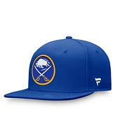 Fanatics Men's Royal Buffalo Sabres Core Primary Logo Snapback Hat