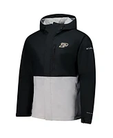 Columbia Men's Black Purdue Boilermakers Field Bound Omni-Tech Full-Zip Jacket