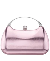Nina Minaudiere with Metal Handle Clutch