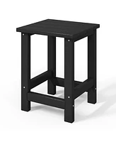 Kids Outdoor Patio Furniture Hdpe Adirondack Square Side Table