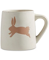 Haven 16 oz. Easter Bunny Stoneware Mugs, Set of 4