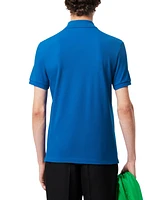 Men's Lacoste Slim Fit Short Sleeve Ribbed Polo Shirt