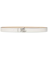 Lauren Ralph Logo Reversible Leather Belt