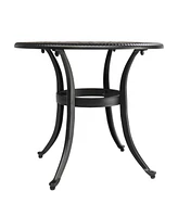 Phoenix Cast Aluminum Cocktail Table for Outdoor Entertaining
