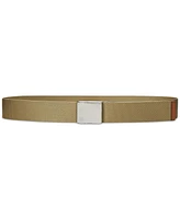 Lauren Ralph Webbed Flip-Latch Tech Buckle Wide Belt