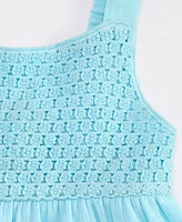 Epic Threads Kid Girl Cotton Crochet Swing Tank Top, Exclusively at Macy's
