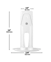 Sanus WSFME12 Fixed Speaker Wall Mounts for Sonos Ear 100 - Pair