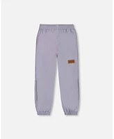 Deux par Deux Kids Unisex Splash Pants Lilac - Toddler|Child