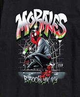 Airwaves Men's Spider-Man Morales Short Sleeve T-Shirt