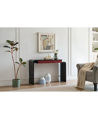 Kings Brand Furniture Yuma Wooden Console Table - Sofa, Side and Entryway with 2 Drawers