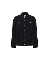 Pcfg Men's Distressed Denim Jacket