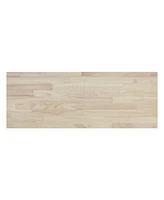 Kitchen Island with Wooden Top and Spacious Storage Options