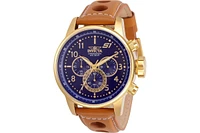 Invicta Men's 30917 S1 Rally Quartz Chronograph Blue Dial Watch