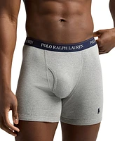 Polo Ralph Lauren Men's 5-Pack Classic Cotton Boxer Briefs, Exclusively at Macy's