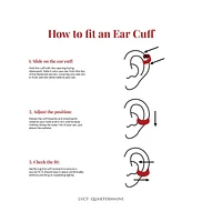 Art Deco Ear Cuff Earring