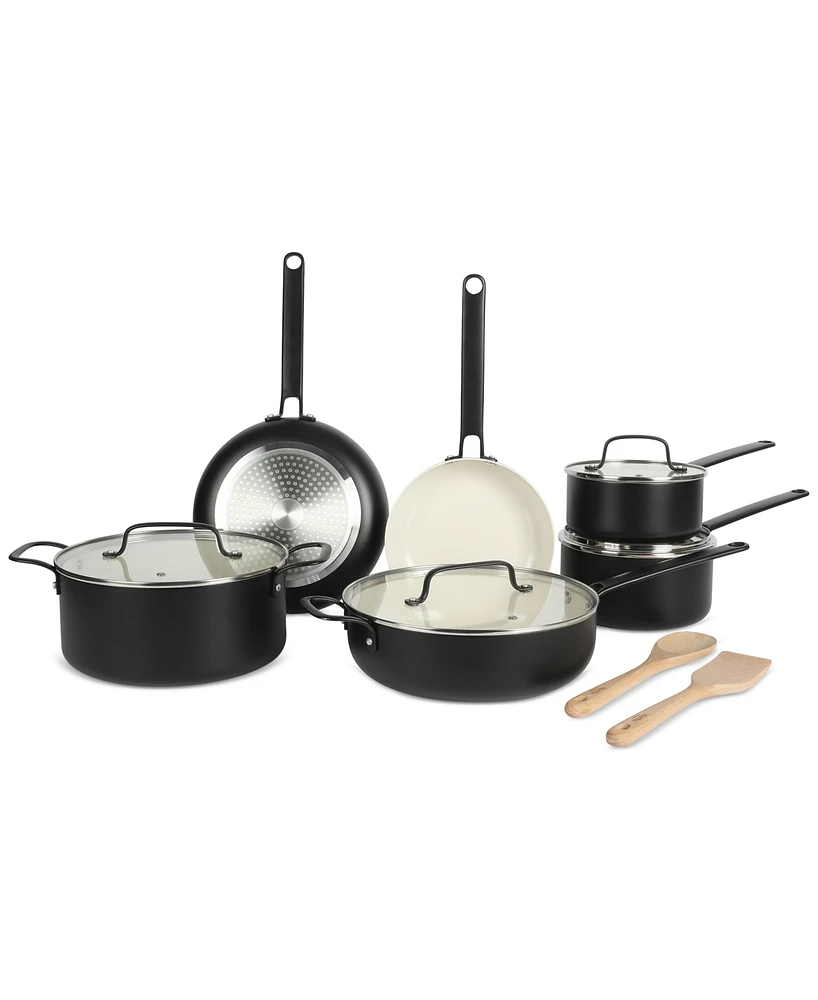 Martha Stewart Emmeline 12-Pc. Premium Nonstick Ceramic Cookware Set, Exclusively at Macy's