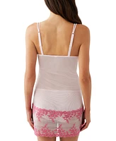 Wacoal Embrace Lace Sheer Chemise Lingerie Nightgown 814191