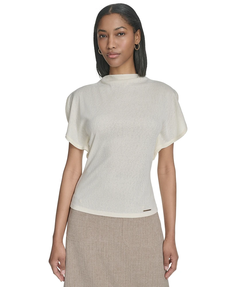Halston Women's Butterfly-Sleeve Top