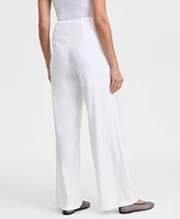 I.n.c. International Concepts Women's High Rise Wide-Leg Pants, Exclusively at Macy's