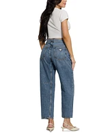 Guess Women's High-Rise Relaxed Barrel-Fit Jeans