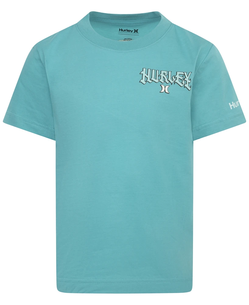 Hurley Big Boys Palm Beach Graphic Short-Sleeve Cotton T-Shirt