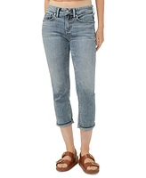 Silver Jeans Co. Women's Suki Mid-Rise Capri