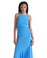 Steve Madden Women's Laney Asymmetrical Hem Sleeveless Dress
