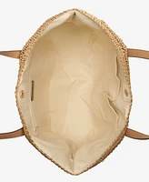 Style & Co Extra-Large Shell Straw Tote, Exclusively at Macy's