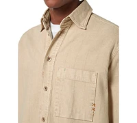 Scotch & Soda Men's Regular-Fit Button-Down Washed Denim Shirt