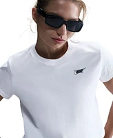 Nike Sportswear Club Women's Cotton Logo Short-Sleeve T-Shirt