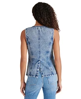 Steve Madden Women's Wesley Denim Vest