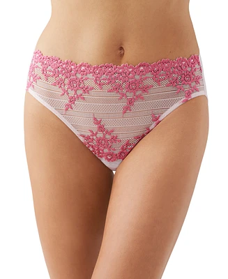 Wacoal Embrace Lace Hi Cut Embroidered Brief Underwear Lingerie 841191