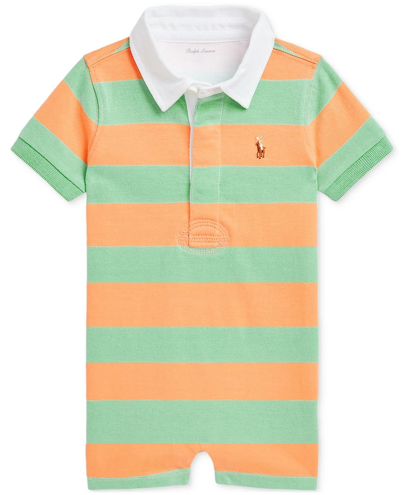 Polo Ralph Lauren Baby Striped Rugby Shortalls